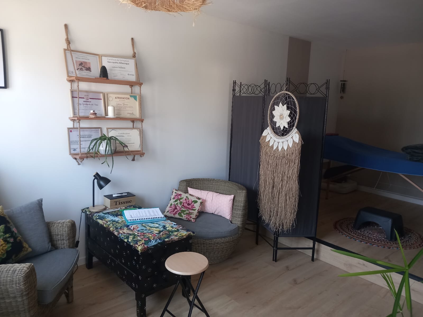 Espace de consultation sophrologie à Pleslin Trigavou